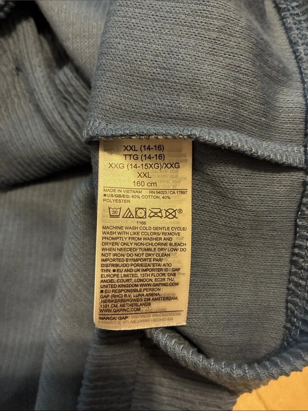 GAP boys size